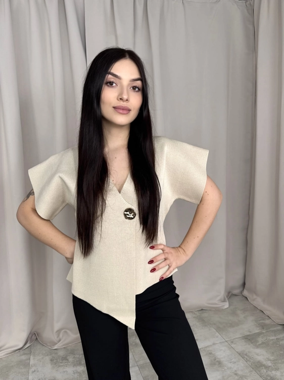 Elegancka dzianinowa bluzka MIRA