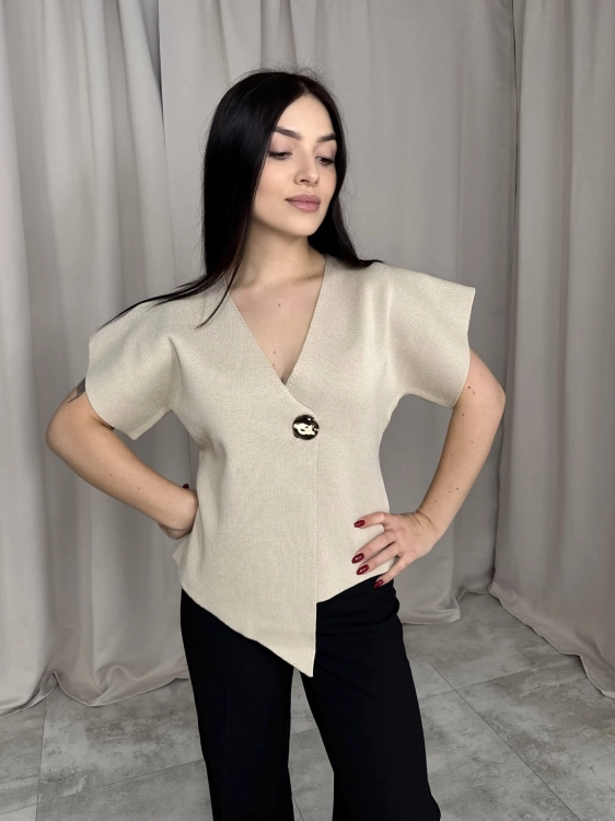 Elegancka dzianinowa bluzka MIRA