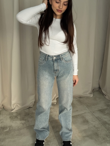 Jeansy – Efekt Bubble Denim