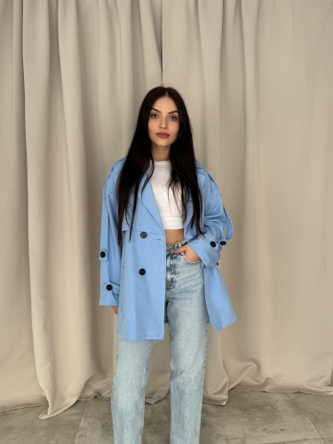 Krótki Trencz Oversize