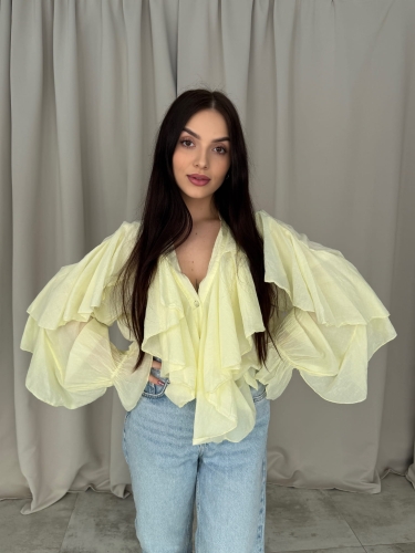 Koszula Lemon Z Falbanami