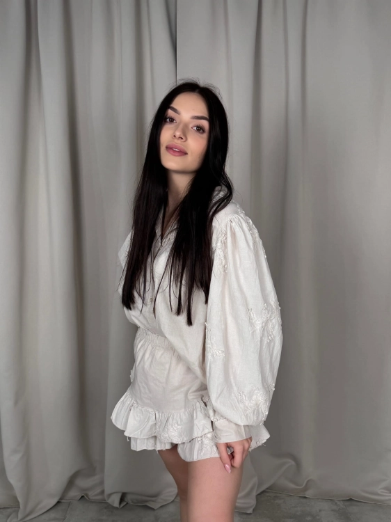 Komplet Z Haftem BOHO