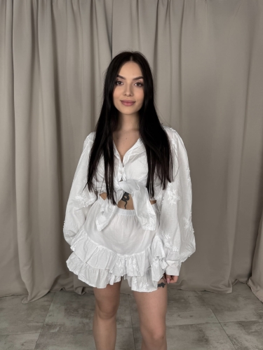 Komplet Z Haftem BOHO
