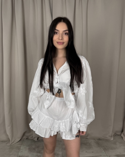 Komplet Z Haftem BOHO